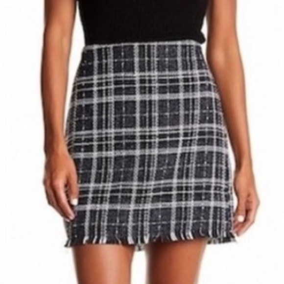 Sanctuary Dresses & Skirts - Sanctuary Black and White Checkered Mini Skirt